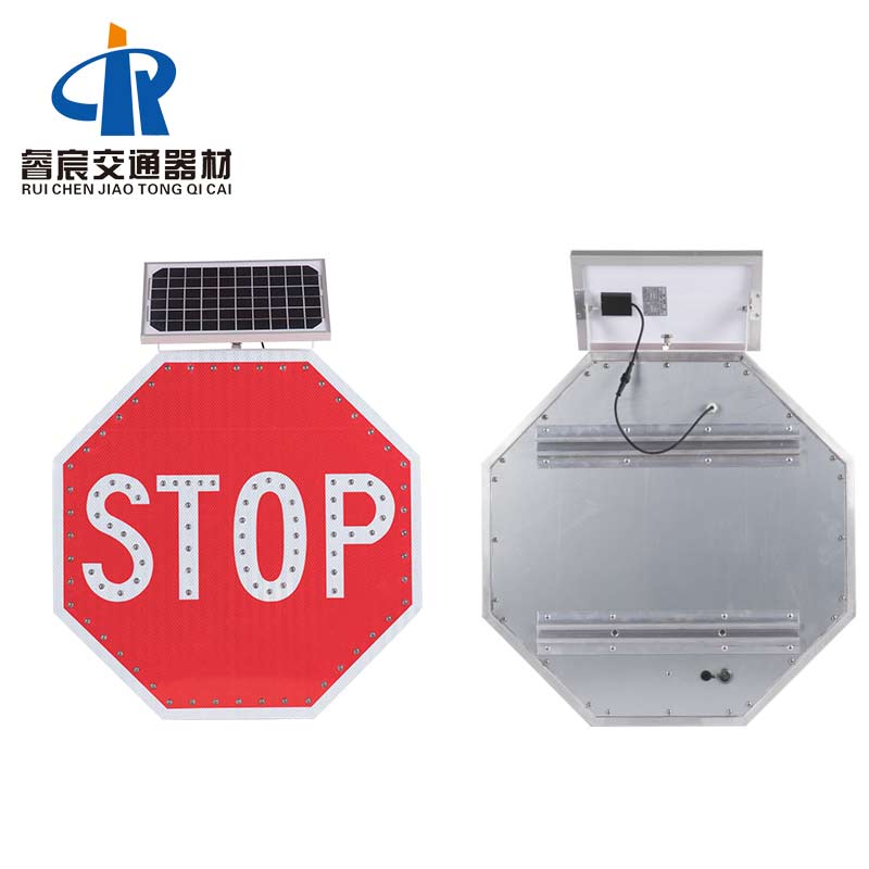 LED Solar Road Flashing Stop Signs