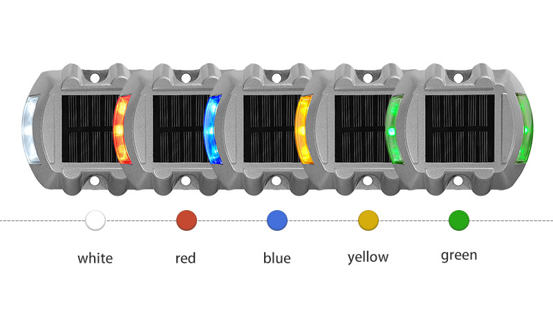 RUICHEN Solar Road Stud Light for Deck or Deck color