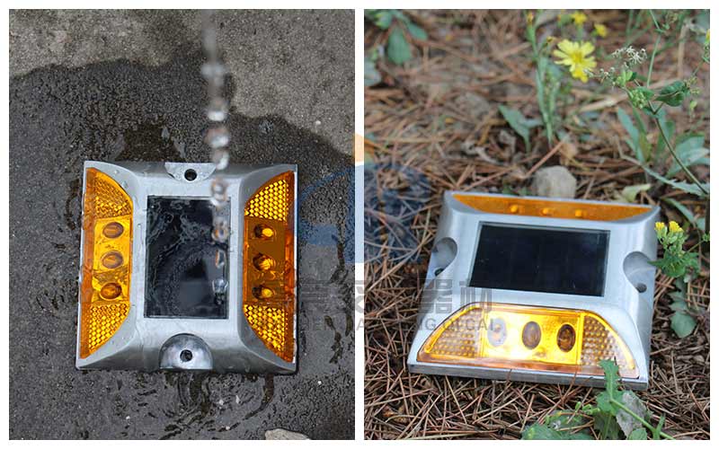 Raised Aluminum LED Solar Road Stud For Sale