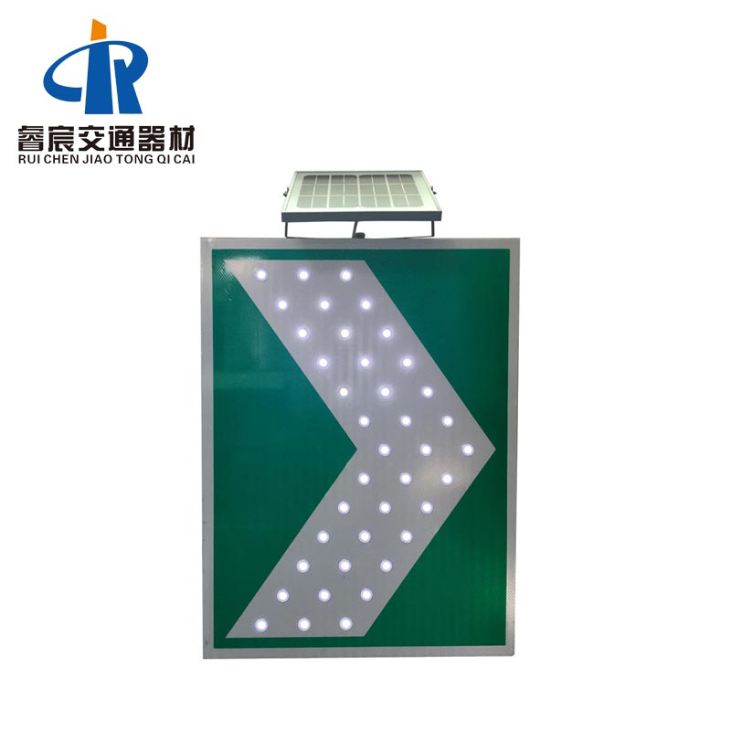 Solar Road LED Chevron Flashing Sign